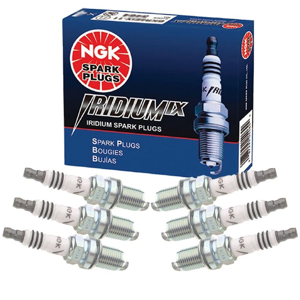 NGK Iridium IX Spark Plug Set (6 Pieces) for