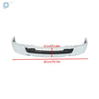Steel Front Bumper for Nissan NV1500 NV2500 NV3500 (2012–2021) Chrome