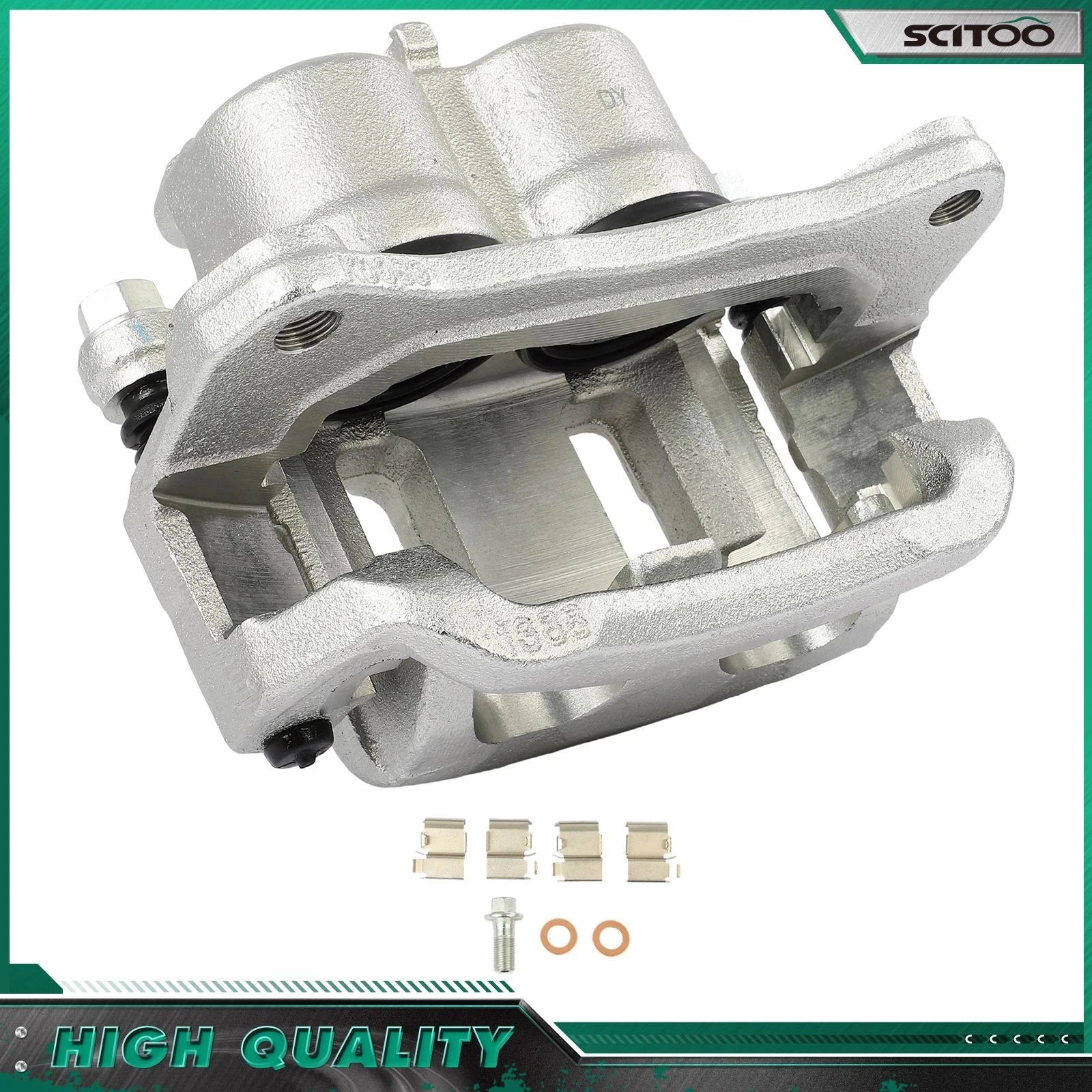 Front Right Brake Caliper w/ Bracket for Lincoln MKX (2011–2015) & Ford Edge (2011–2014)