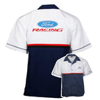 Ford Racing Button Up Mechanic Pit Shirt for Ford (2005–2015)
