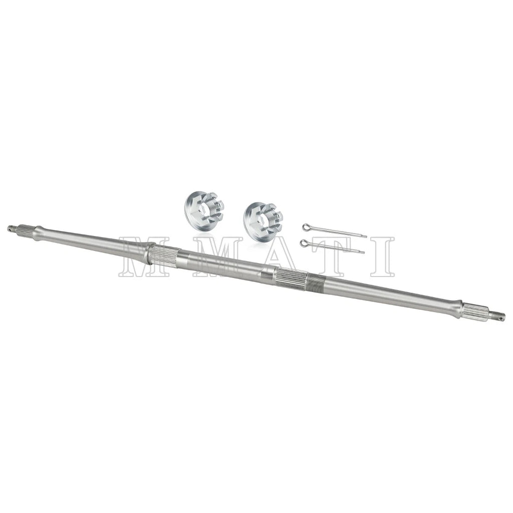 Rear Axle Shaft with Nuts for Yamaha Tri Z 250 YTZ250 (1985–1986) 38W-25381-02-00