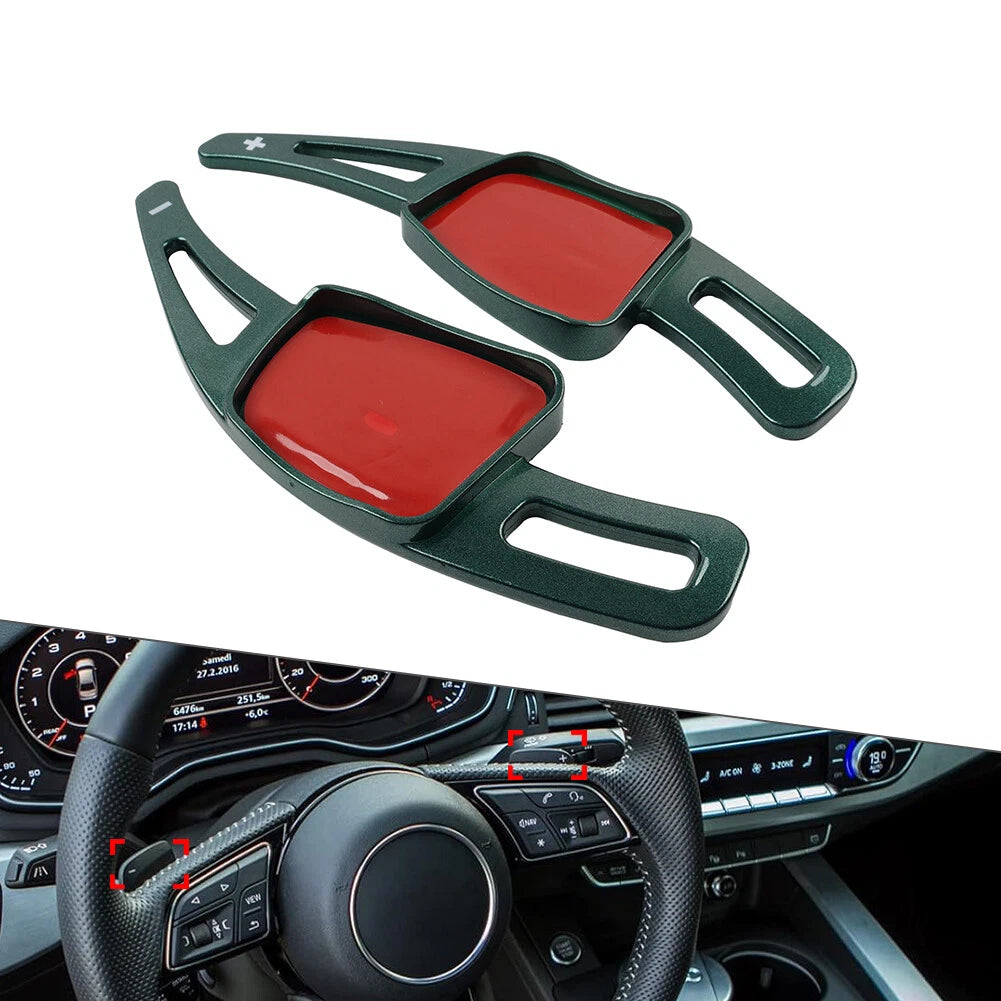 Steering Wheel Paddle Shifter Extension for Audi A3 A4 A5 Q3 Q5 Q7 Q8 (2013–2023)