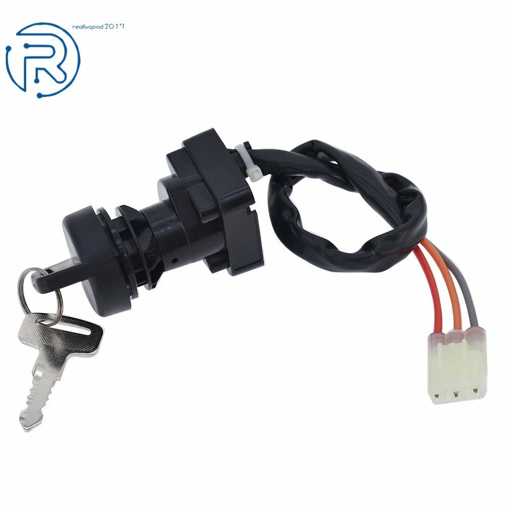 Key Ignition Switch for Arctic Cat 366 (2008–2011), 425 (2011–2012), 350 (2013–2015), 400, 450, 3313439