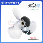 13 Pitch Stainless Steel Propeller for Yamaha Outboard 25-60HP (11 1/8x13)