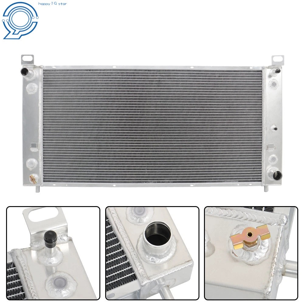 4 Row Aluminum Radiator for GMC Yukon XL1500 2001–2006/2500 2000–2011