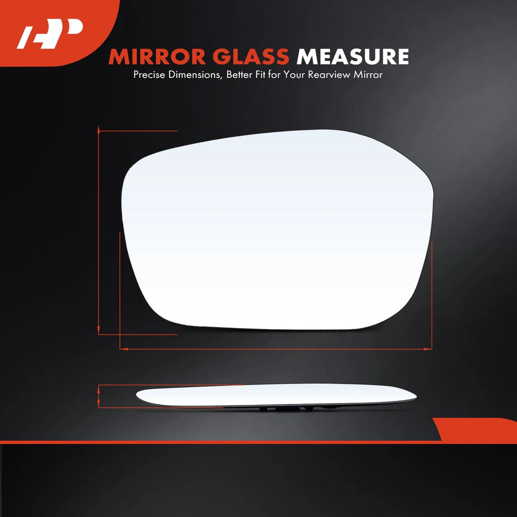 Driver Power Mirror Glass for Honda Civic (2022–2023)