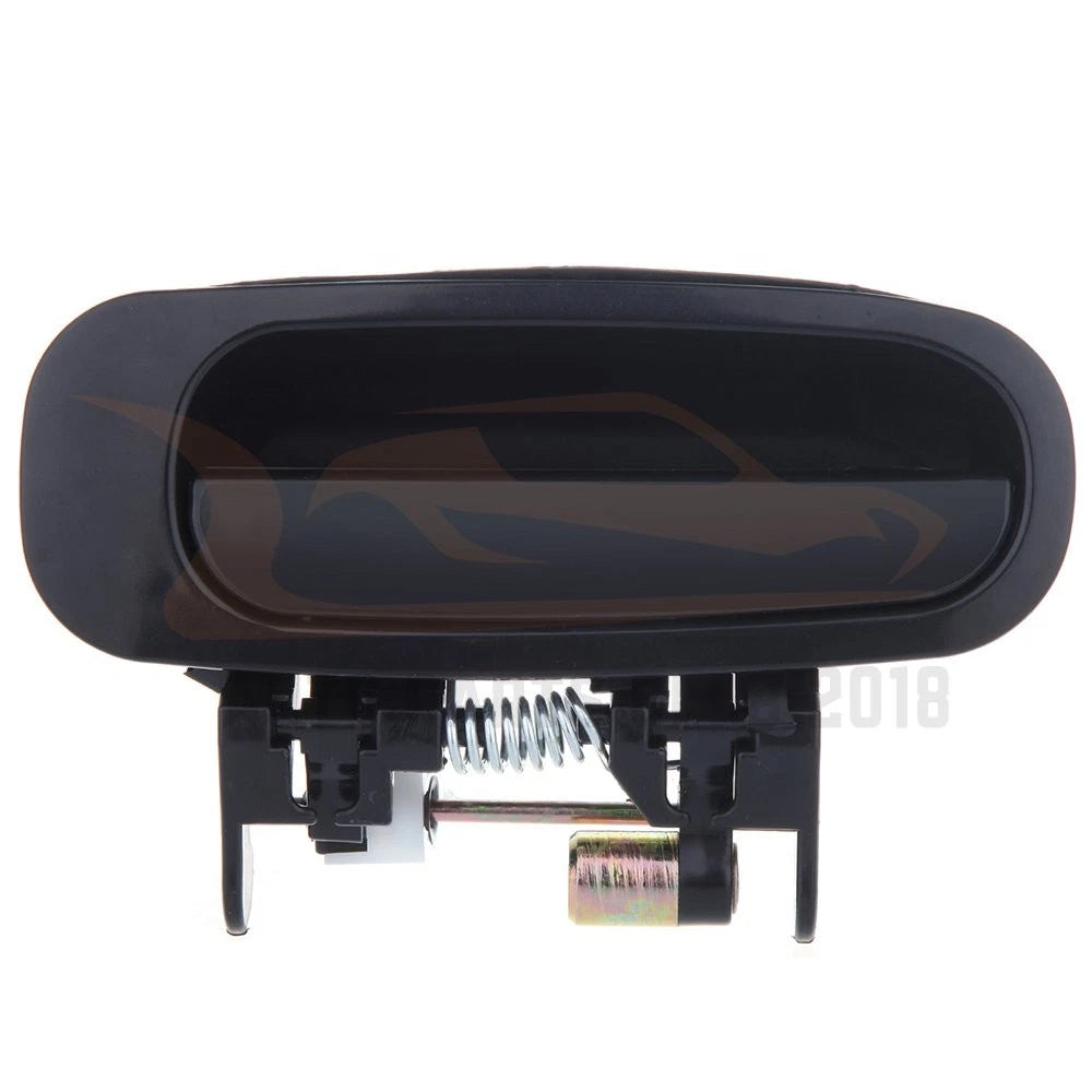 Door Handle for Toyota Corolla (1998-2002) Black Exterior Rear Left