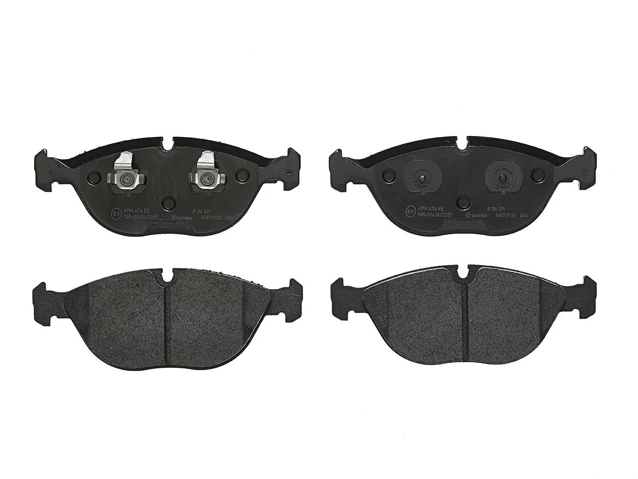 Brembo Front Low Met Brake Pad Set for VW Audi BMW Chrysler Mercedes (W210 W220)