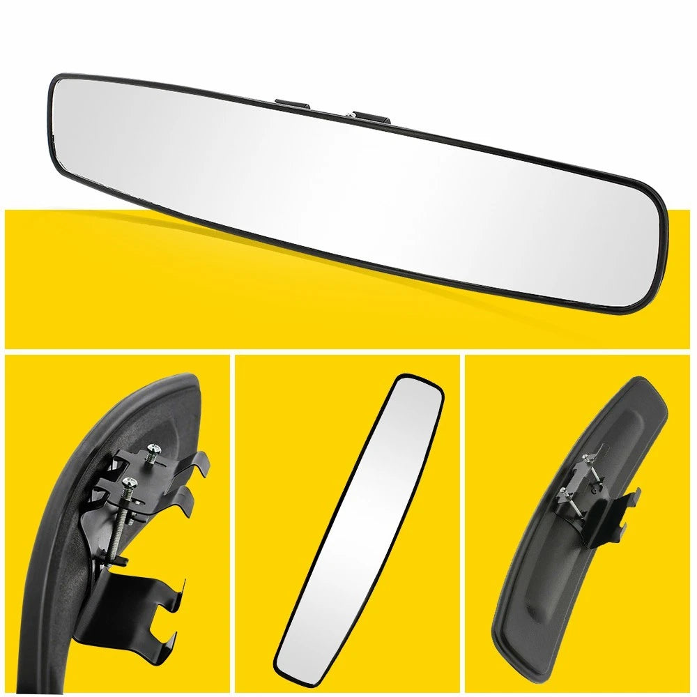 17" Panoramic Wide Angle Rear View Mirror for Truck SUV (Universal)
