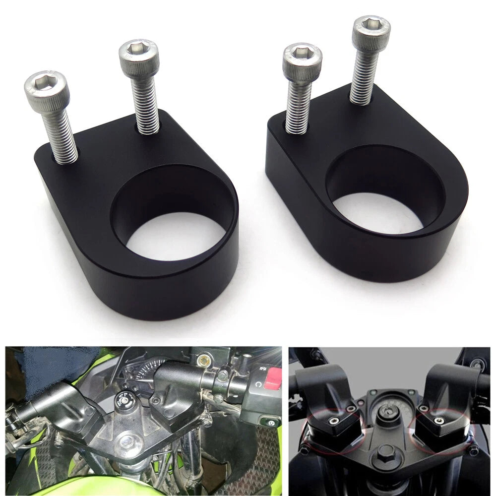Handlebar Riser Kit 25mm for Kawasaki Ninja 300 250 EX300 (2013–2019)