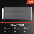 A/C Condenser with Receiver Drier & Bracket for Honda Insight (2010-2014)
