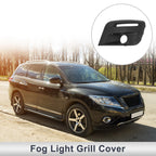 1 Pc Fog Light Grill for Nissan Partner (2015–2018) ABS Black