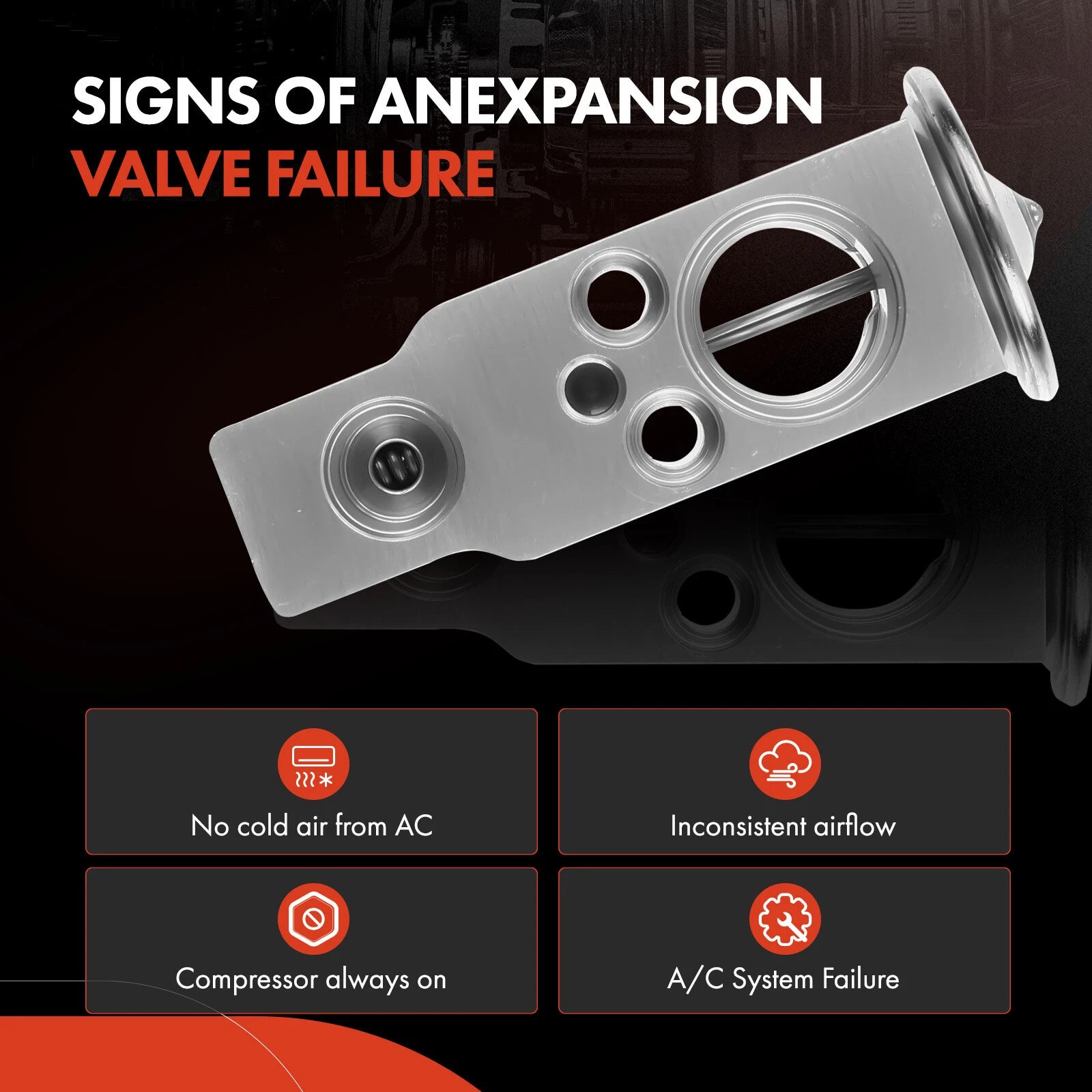 AC Expansion Valve for Toyota Prius (2010–2017) / Prius V (2012–2017)
