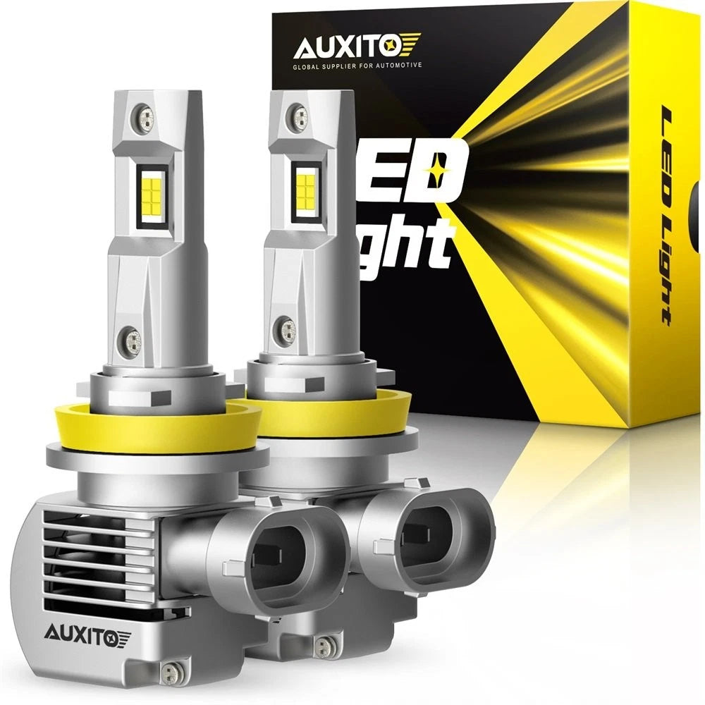 AUXITO H11 H8 LED Headlight Bulb Canbus Kit 6000K for