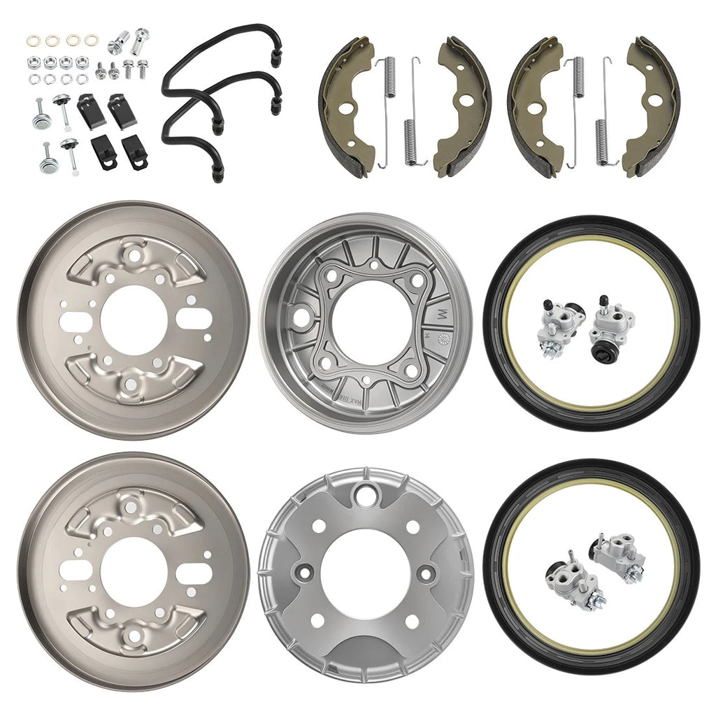 Front Brake Drum Shoes Kit for Honda Rancher 350 TRX350FE/TRX350FM (2000–2003)