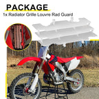 Radiator Grille Louvre Rad Guard for Honda CR125R (1992–1997) - 19033-KZ4-860
