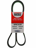 Bando 6PK1625 Serpentine Belt for Ford Chevrolet Subaru Volvo GMC (1986–2023)