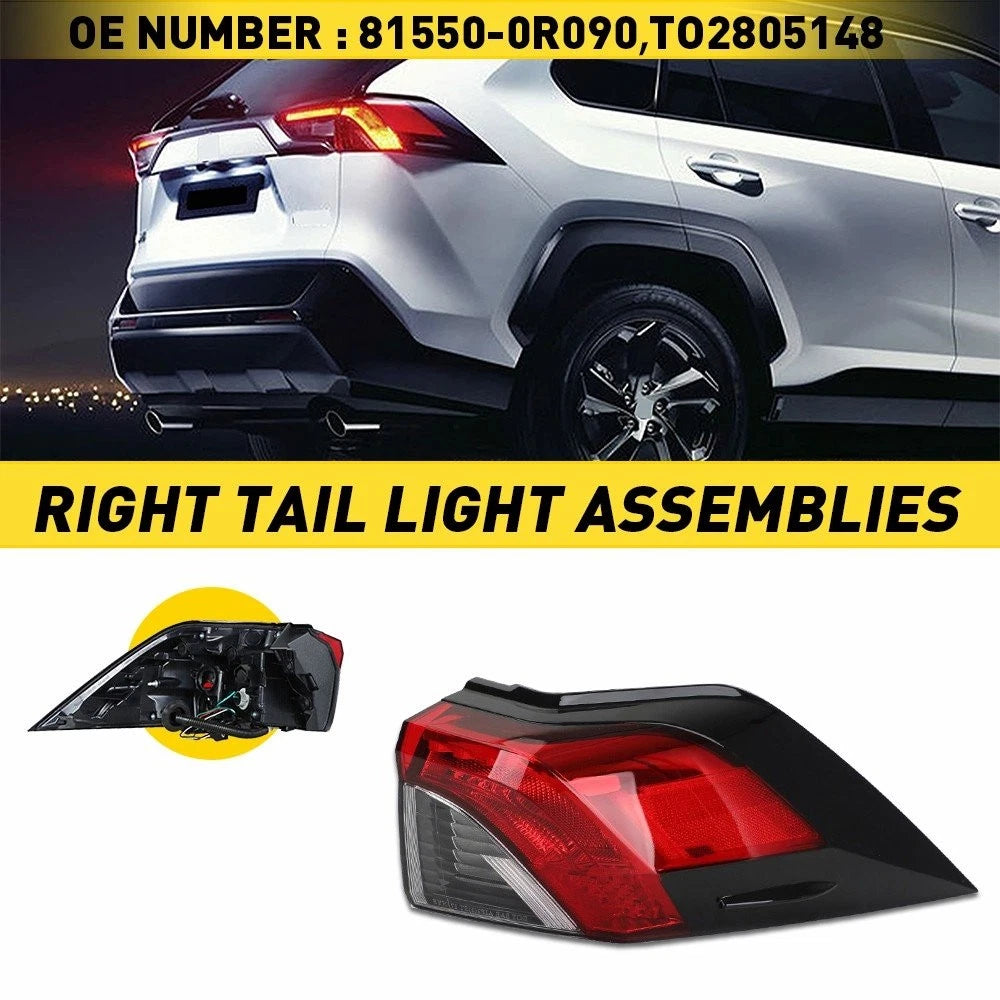 Tail Light Assembly RH for Toyota RAV4 (2019–2023) Waterproof