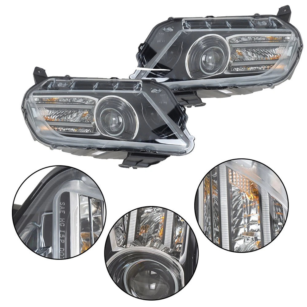 Headlight Assembly with LED for Ford Mustang (2013–2014)