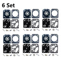 6X Carburetor Repair Kit for Stihl MS162 MS172 MS182 MS212 (Z010 001 K015)