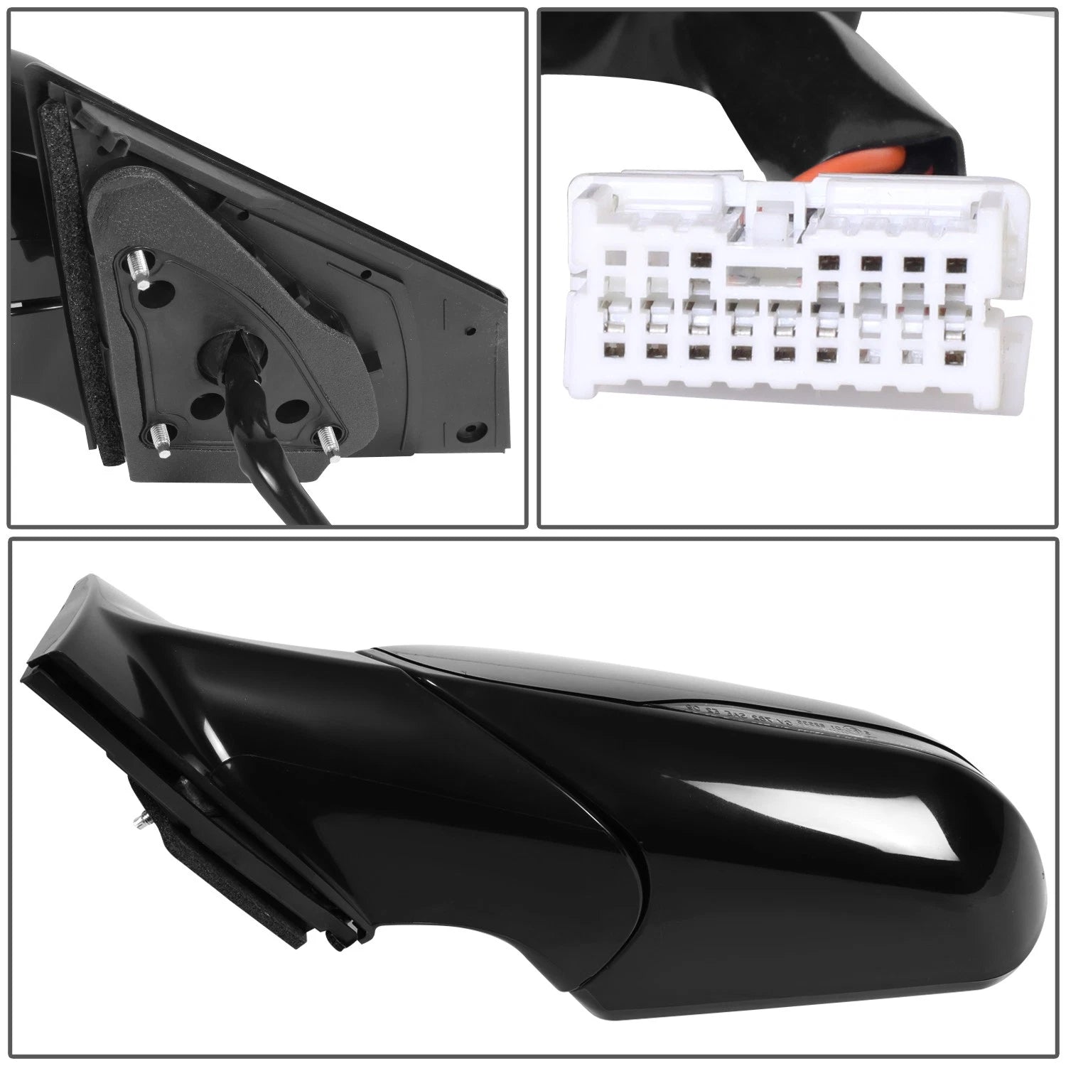 Left Side View Door Mirror for Hyundai Sonata (2018–2019) - Memory, Heated, Blind Spot