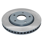 Set of 2 DuraGo Front Rotors & TRW Pro Ceramic Brake Pads for Grand Caravan (2008–2020)