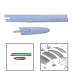 Left Roof Top Hinge Cover with Clips for Convertible