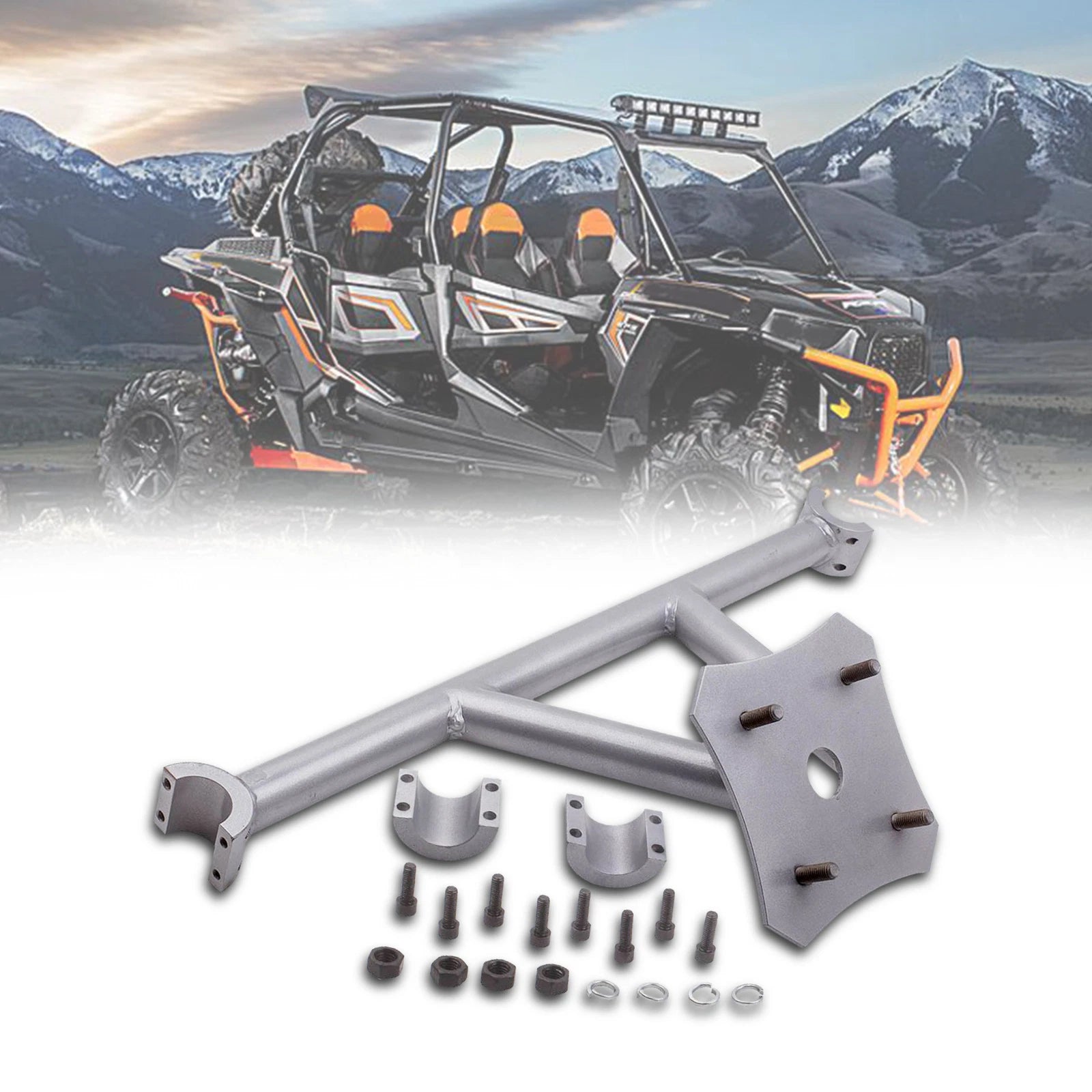 Spare Tire Carrier Mount Rack for Polaris RZR XP 1000 XP Turbo XP4 (2014–2022)