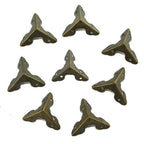 Set of 4 Iron Antique Bronze Corner Protector Guards for Furniture