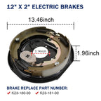 Hub Drum Kits for 7 Electric Brake (12" x 2")