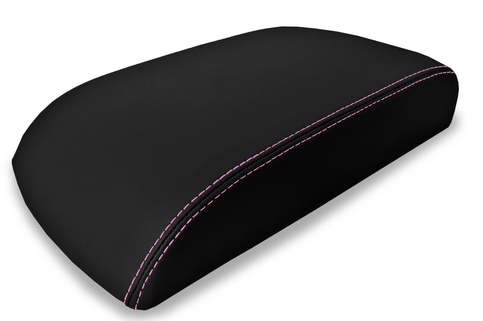 Armrest Cover for Ford Explorer Limited (2011–2019) - Leather, Pink Stitch
