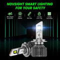 H4 9003 HB2 LED Headlight Bulbs Kit for NOVSIGHT (6500K, 22000LM)