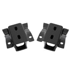 Set of 2 Black Rear Bumper Retainer Brackets for Express Savana Van (1996–2024)