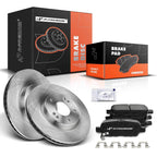 Rear Disc Brake Rotors & Ceramic Pads for Nissan Maxima (2009–2014, 2016–2019)