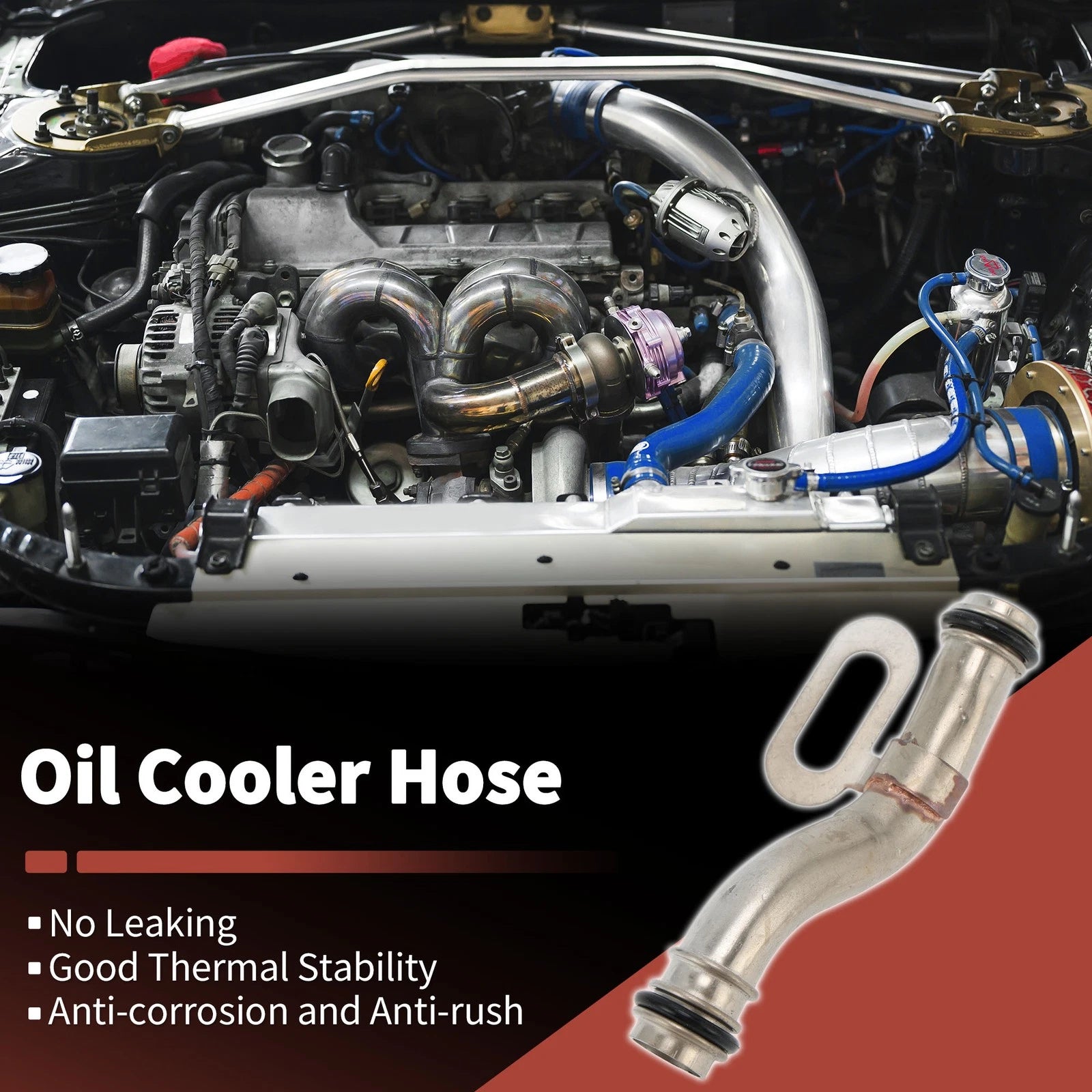 Inlet Engine Oil Cooler Tube for Chevrolet Sonic 1.8L L4 (2012–2018) No. 55353327