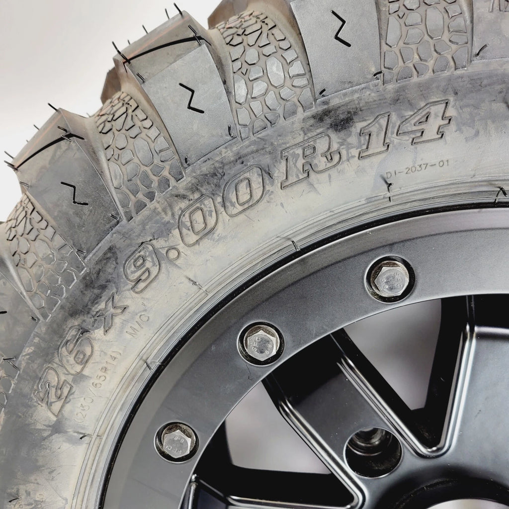 Duro DI-2037 Tire for Frontier 26x9.00R14 26x9R14 61N 6 Ply Pro Armor HD