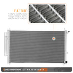 A/C Condenser for BMW X3 28I (2011–2012) Aluminum Core Replacement
