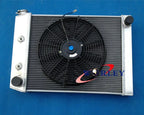 3 Core Aluminum Radiator & Fan for Ford Cortina 6 Cylinder (1972-1982)
