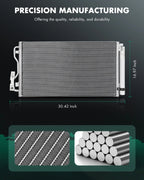 Aluminum Condenser for BMW 228i, 328i, 335i (2013–2016) 4226