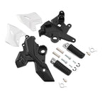 Driver Footrests Footpegs Bracket for Kawasaki Ninja 650 Z650 Z650RS (2017–2025)