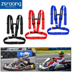 Set of 4 3 Inch Universal 4 Point Seat Belts for Go Kart Off Road