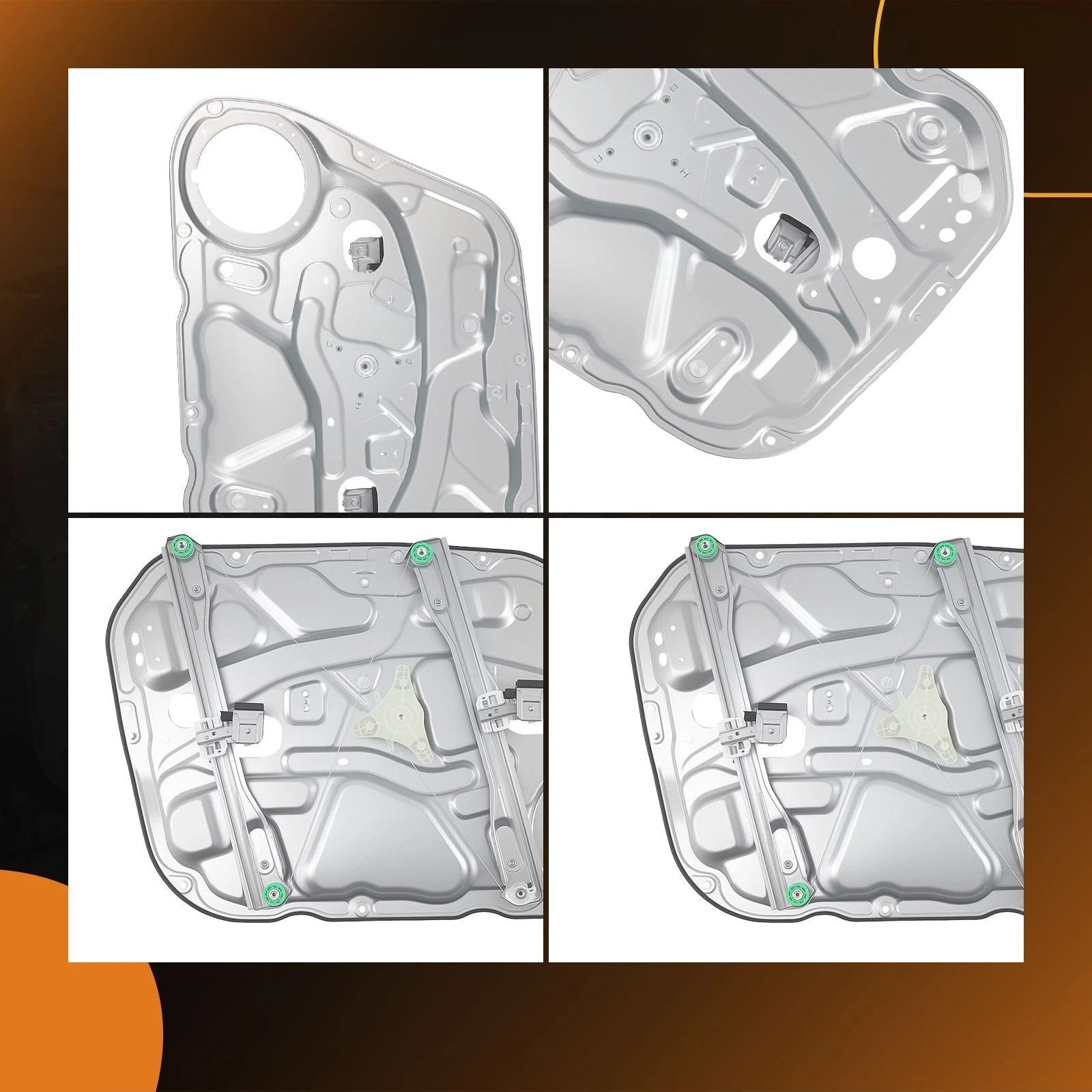 Passenger Side Window Regulator for Hyundai Elantra Touring (2009-2012)