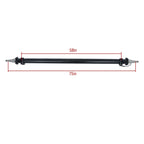 7000lbs Trailer Axle Beam with Idler for Trailer (75" Hub Face, 58" Spring Center)
