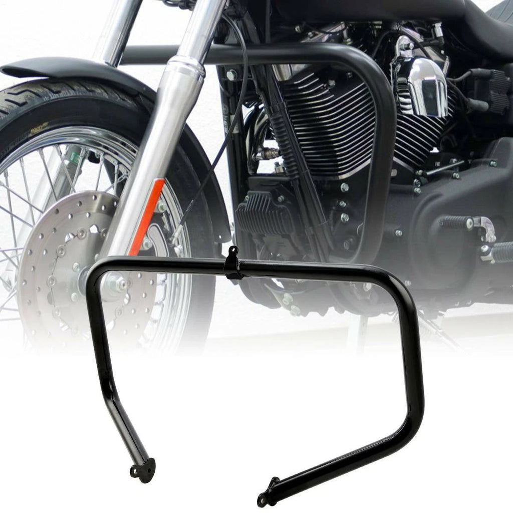 35MM Engine Guard Highway Crash Bar for Harley Touring Street Glide (2009–2023) Black