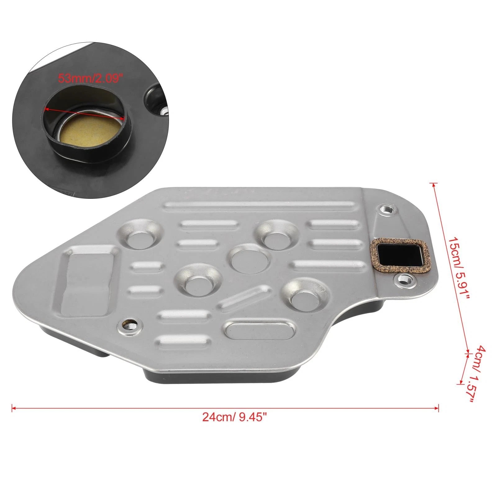 Automatic Transmission Filter Oil Pan Gasket Kit for BMW E34 E36 (1988–1998) 24111218899