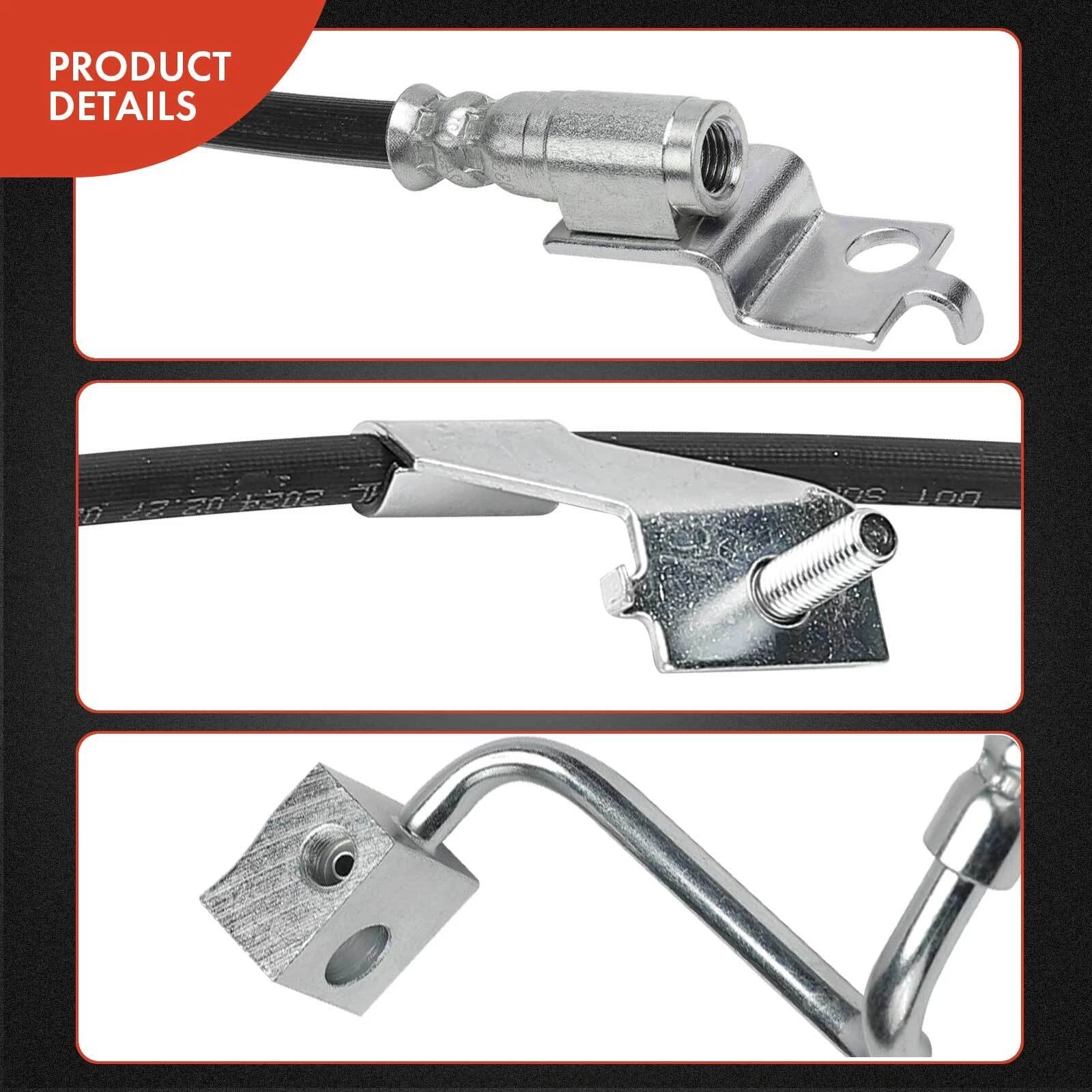 Rear Center Brake Hydraulic Hose for Jeep Wrangler TJ (1997–2006)
