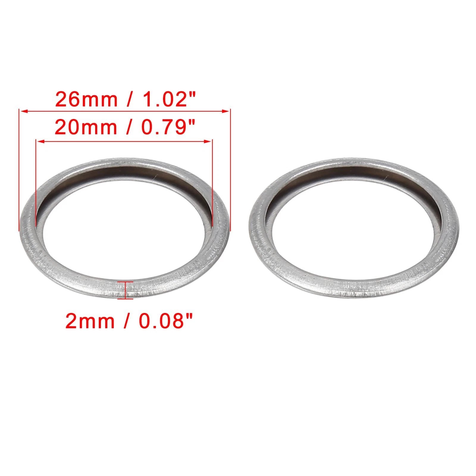 20pcs Oil Drain Plug Gasket for Subaru (11126AA000)