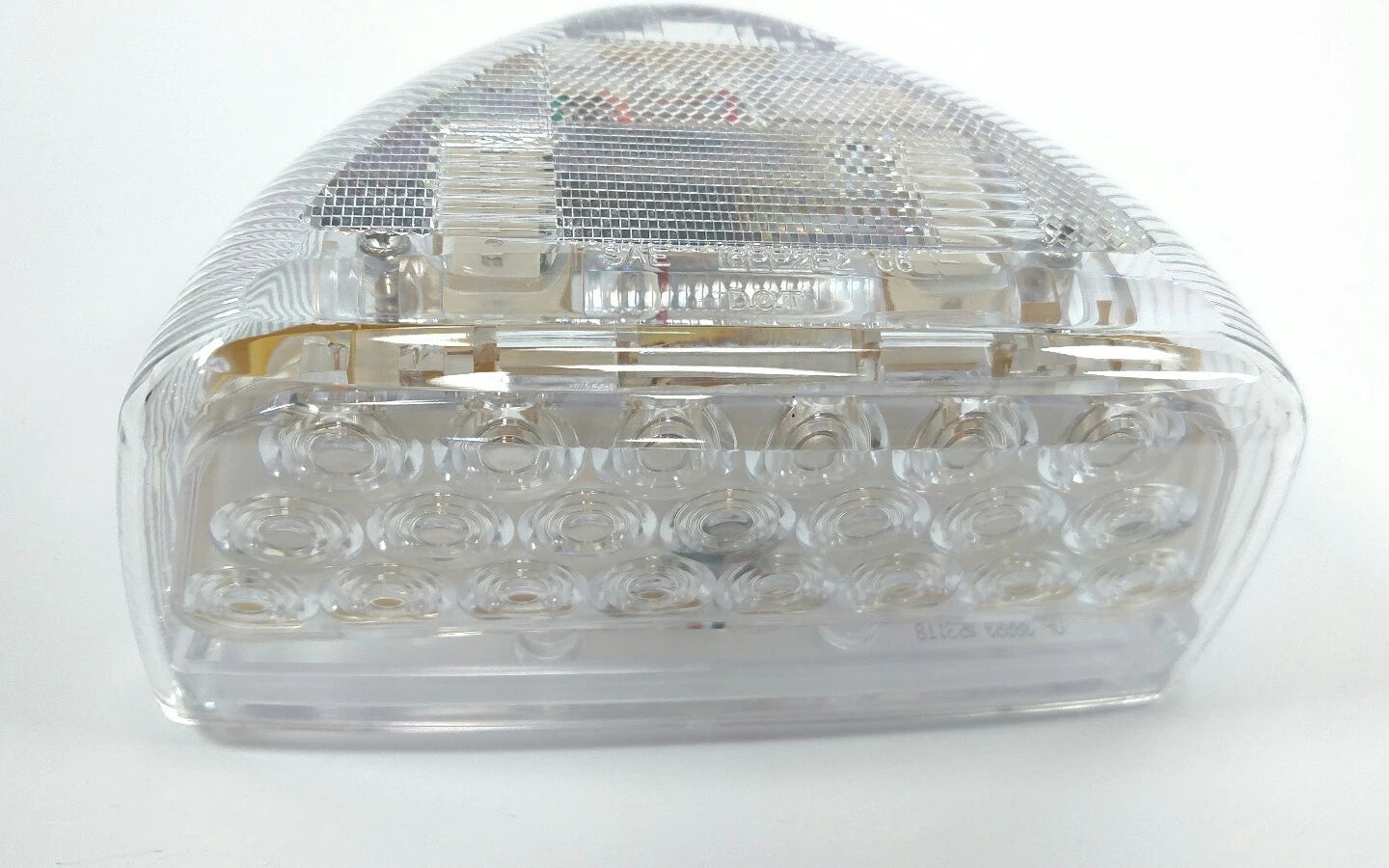 Amber LED Side Turn Signals Pair w Clear Lenses for Peterbilt 379 378 (2010–2020)