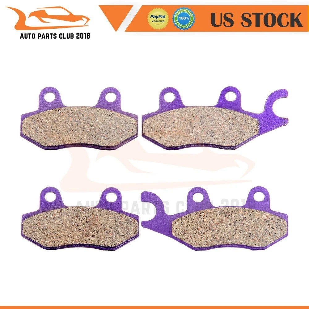 Front Carbon Fiber Brake Pads for Kawasaki Brute Force 650 (2006–2011)