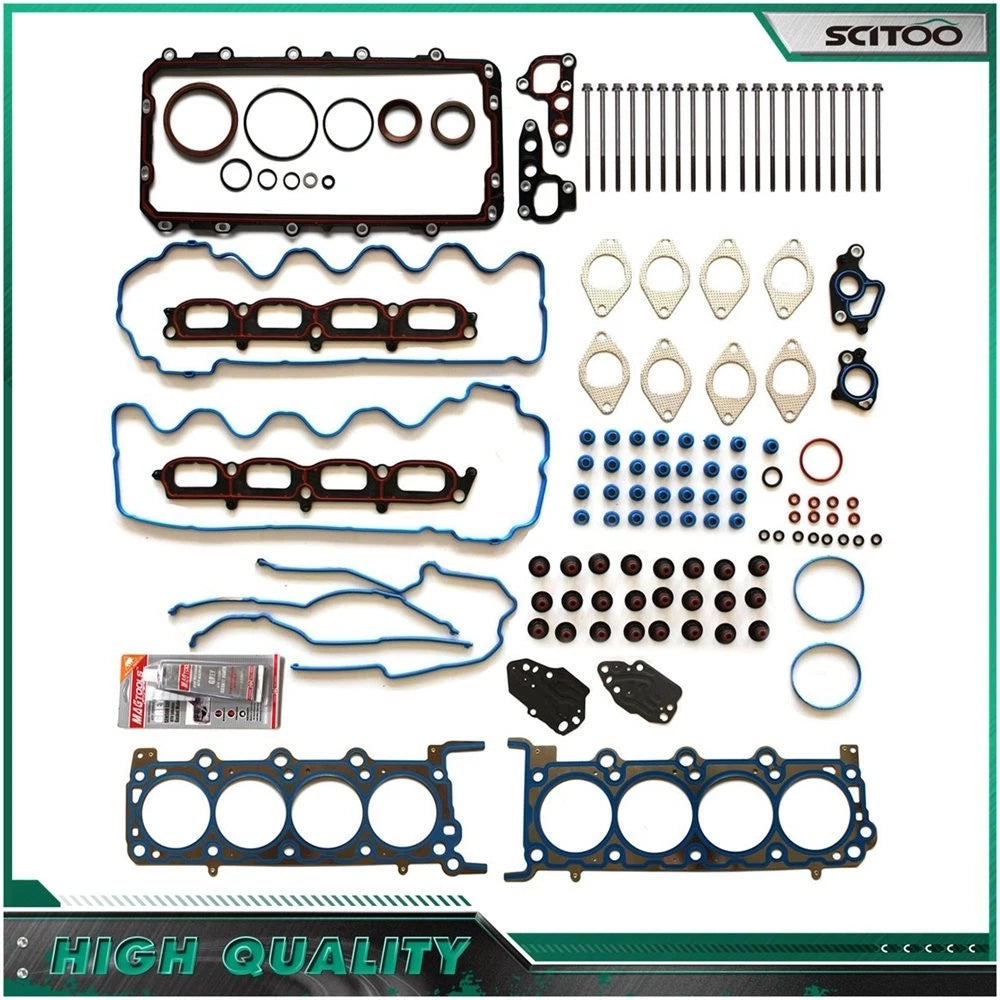 Engine Full Gasket Bolts Set for Ford F-150 F-250 5.4L (2007–2010)
